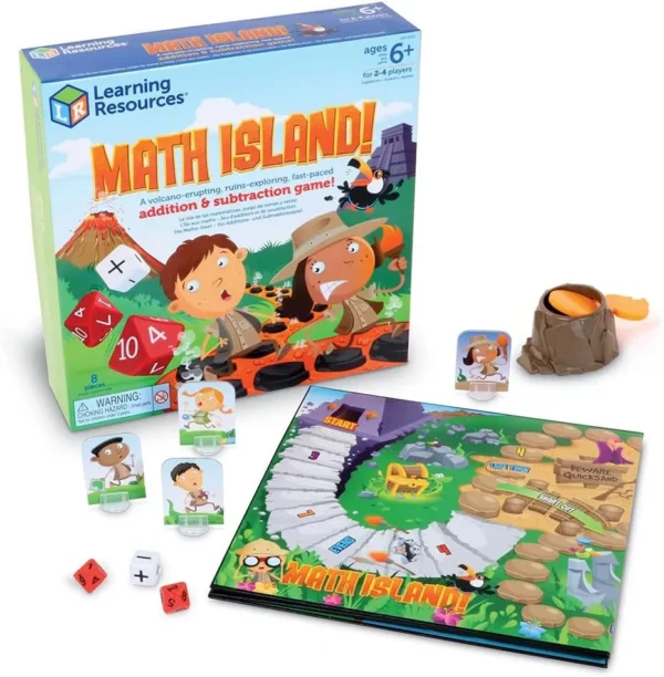 Jeu d'addition et de soustraction Math Island de Learning Resources